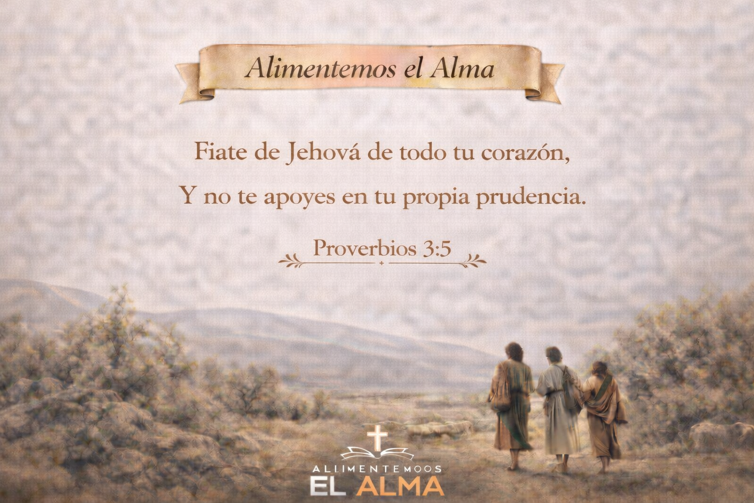 CONFIANZA EN DIOS | Proverbios 3:5